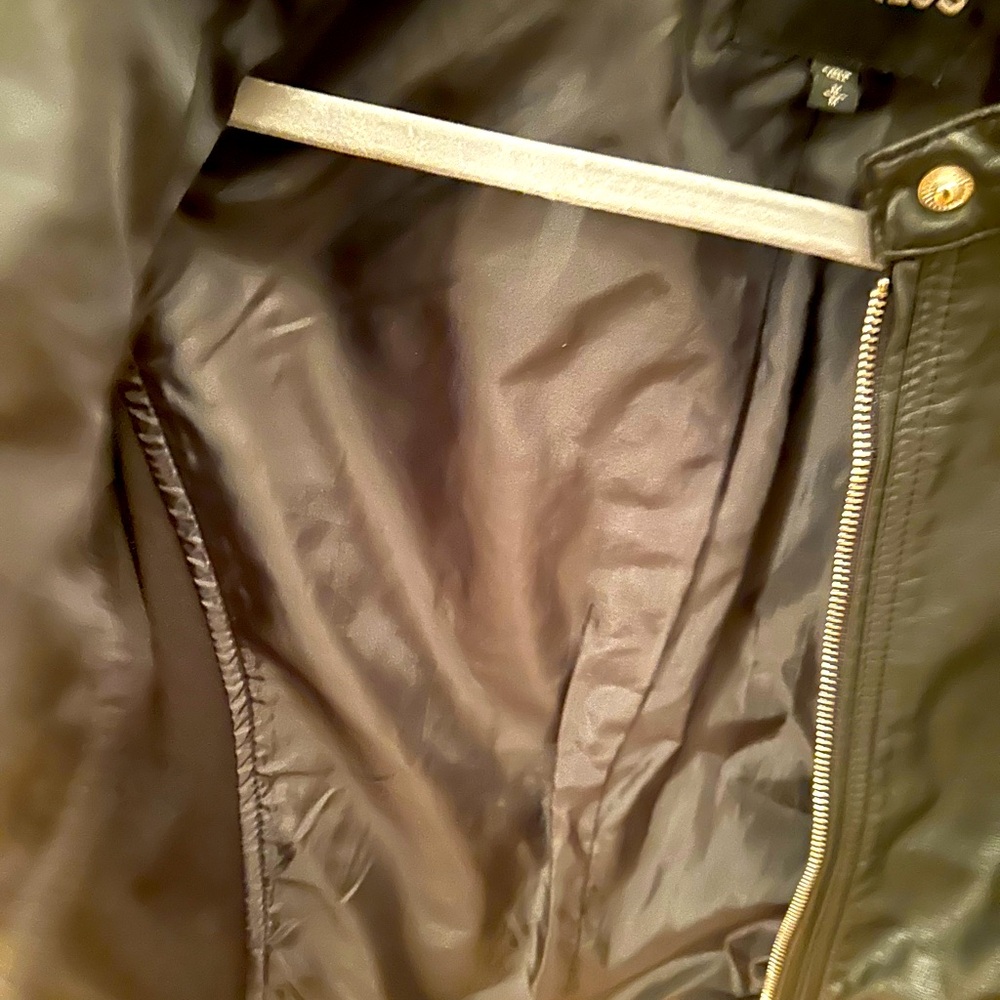 Like New Express Quilted Black Leather Jacket😍🖤😎 - Picture 5 of 6